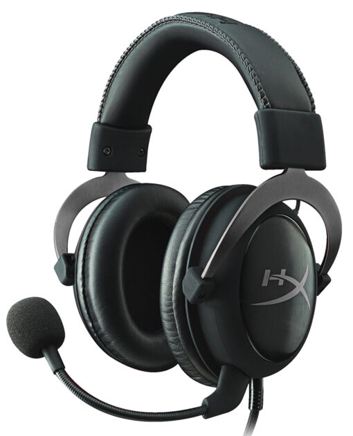 HEADSET PC HYPERX CLOUD II NEGRO Y GRIS