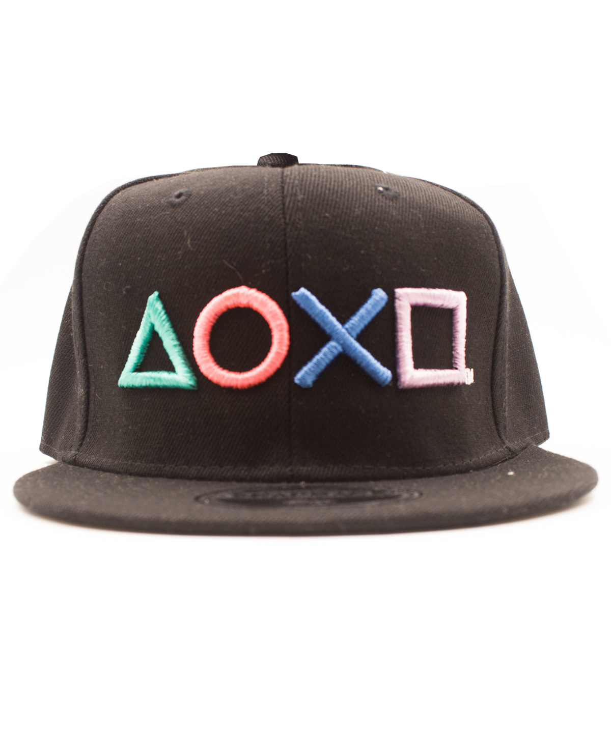 GORRA SNAPBACK PLAYSTATION ICONOS HORIZONTALES NEGRA - Image 2