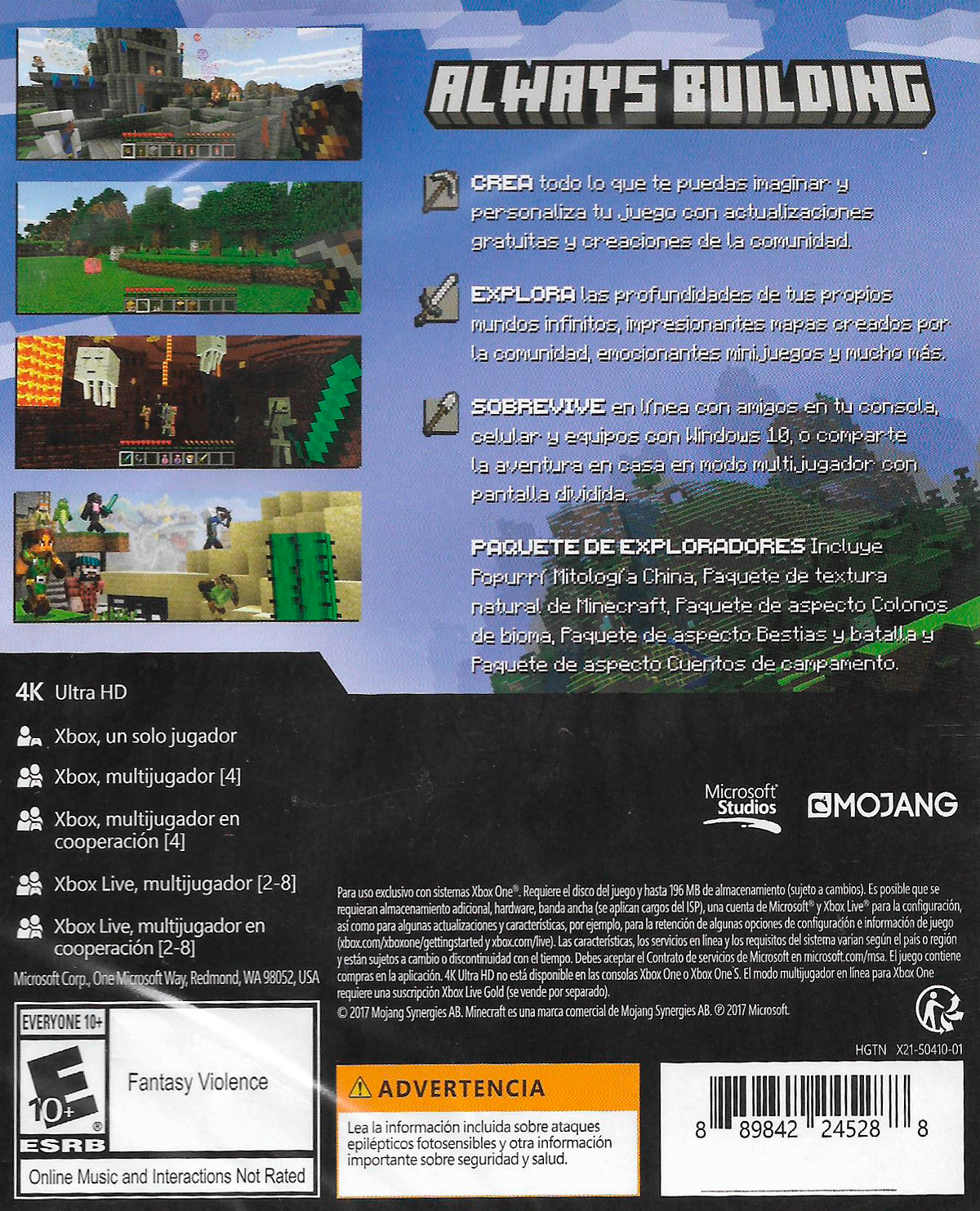 MINECRAFT 4K EXPLORERS PACK - Image 2