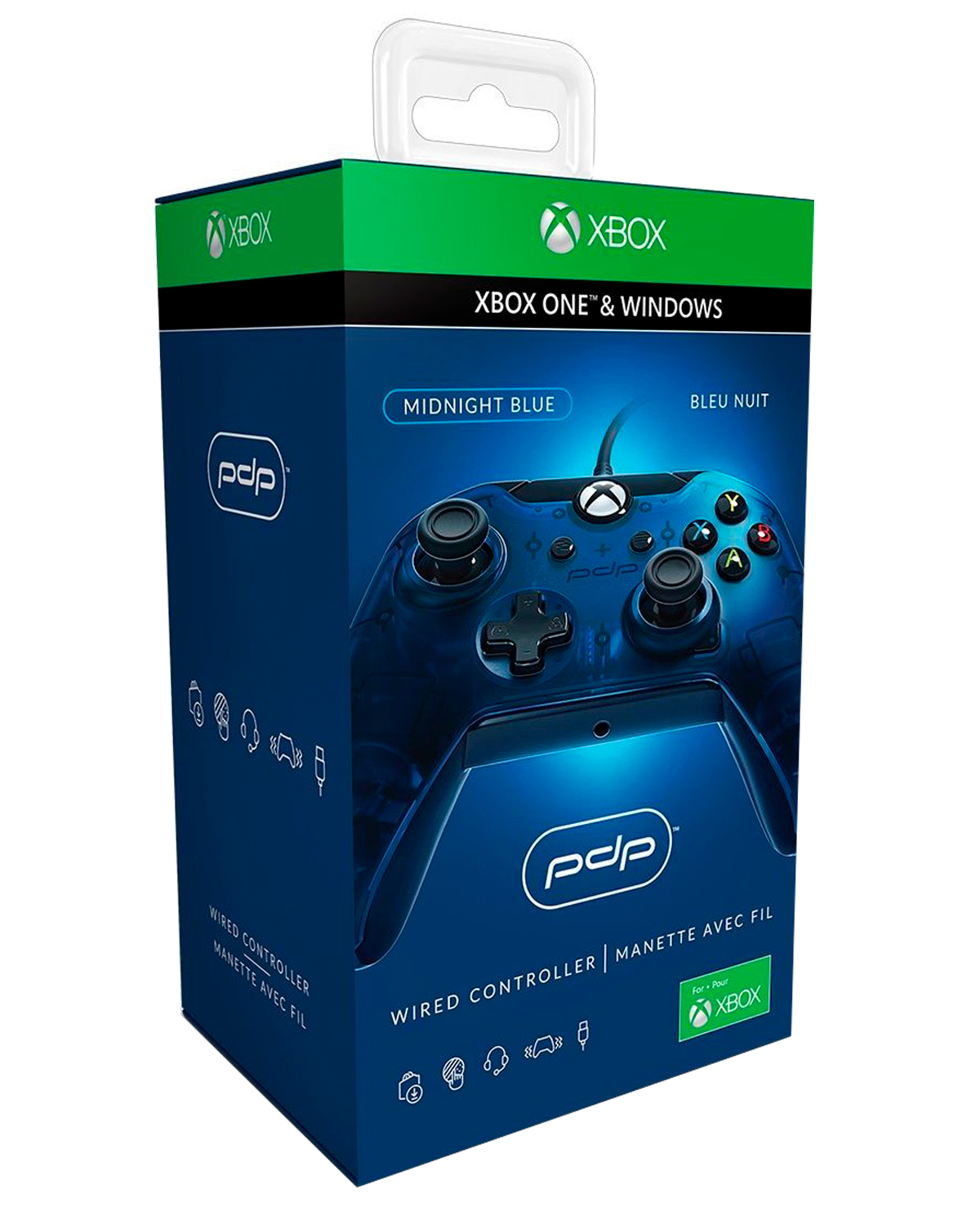 CONTROL XBOX ONE ALAMBRICO PDP MIDNIGHT BLUE - Image 2