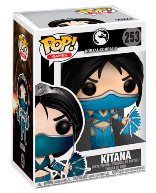 FIGURA POP MORTAL KOMBAT KITANA - Image 2
