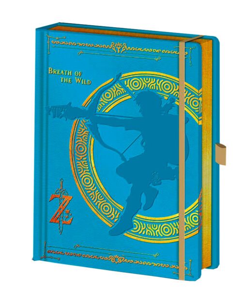 LIBRETA PREMIUM THE LEGEND OF ZELDA BREATH OF THE WILD AZUL
