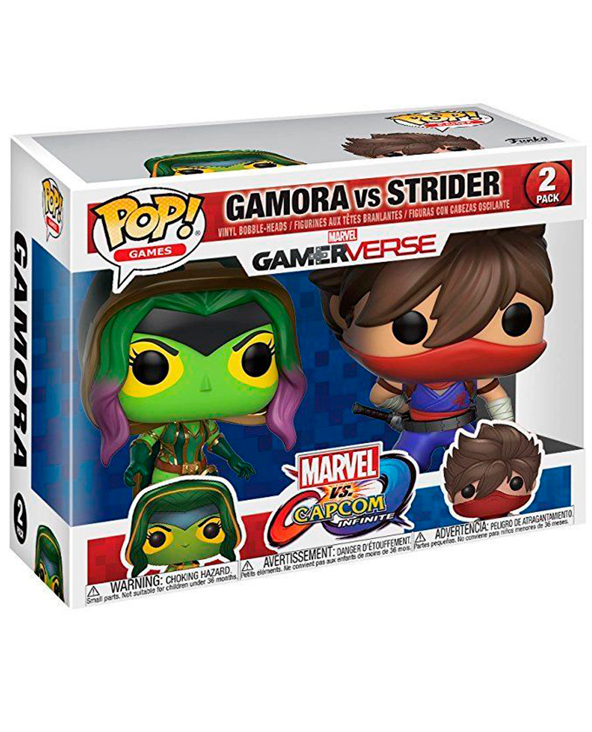 その他 Marvelvcapcom 2pk - Gamora Vs Strider Pop Games Marvel vs. Capcom Gamora vs Strider 2 pack figure