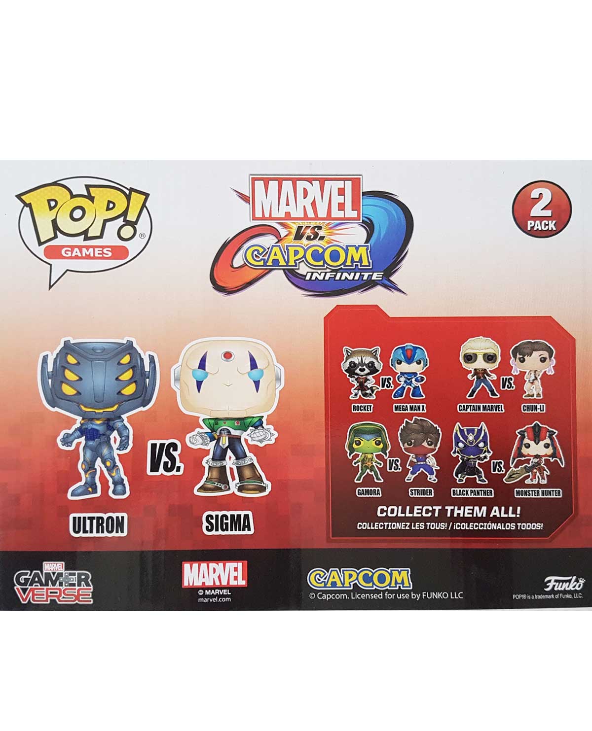 FIGURA POP MARVEL VS CAPCOM ULTRON Y SIGMA - Image 2