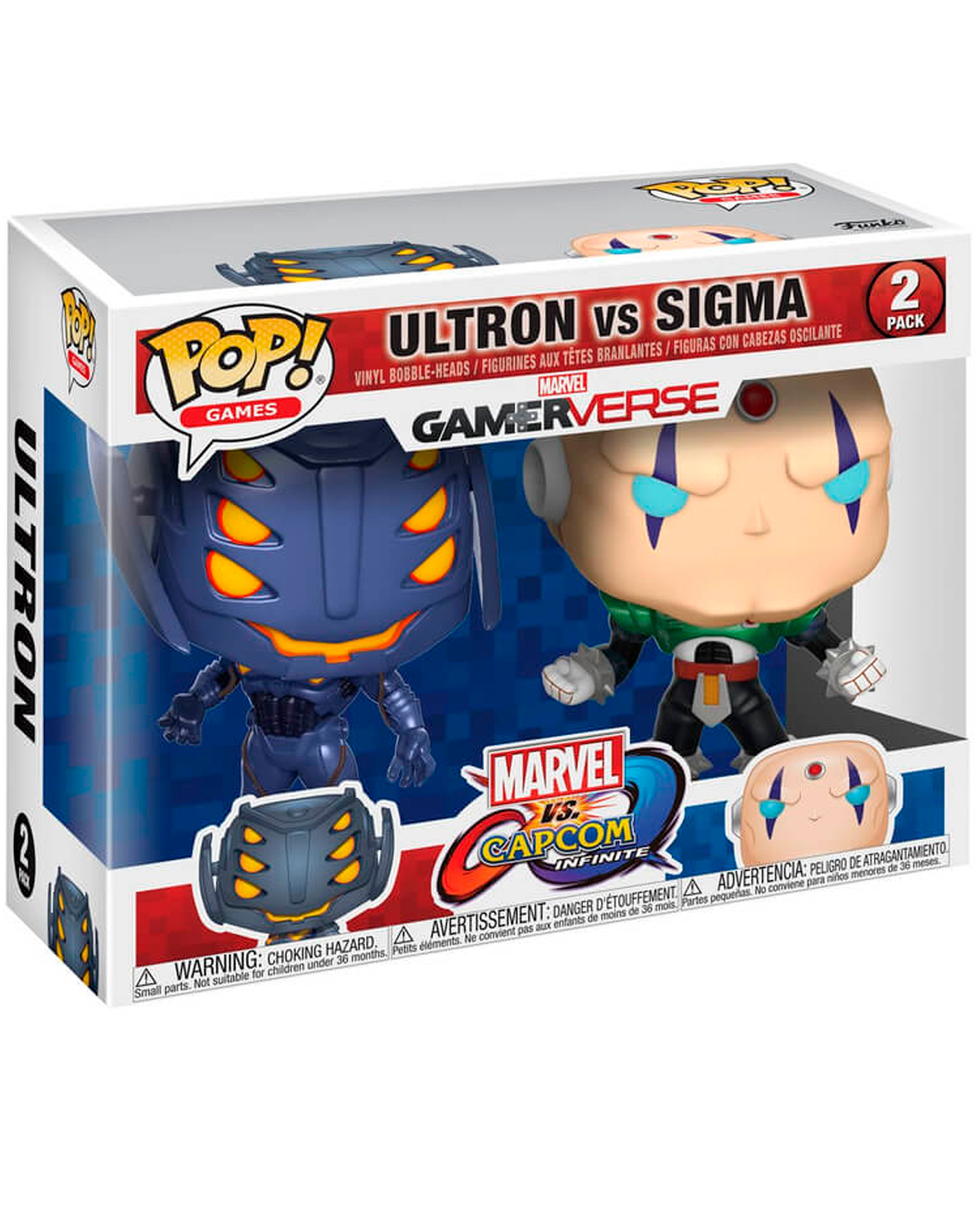 FIGURA POP MARVEL VS CAPCOM ULTRON Y SIGMA - Image 3
