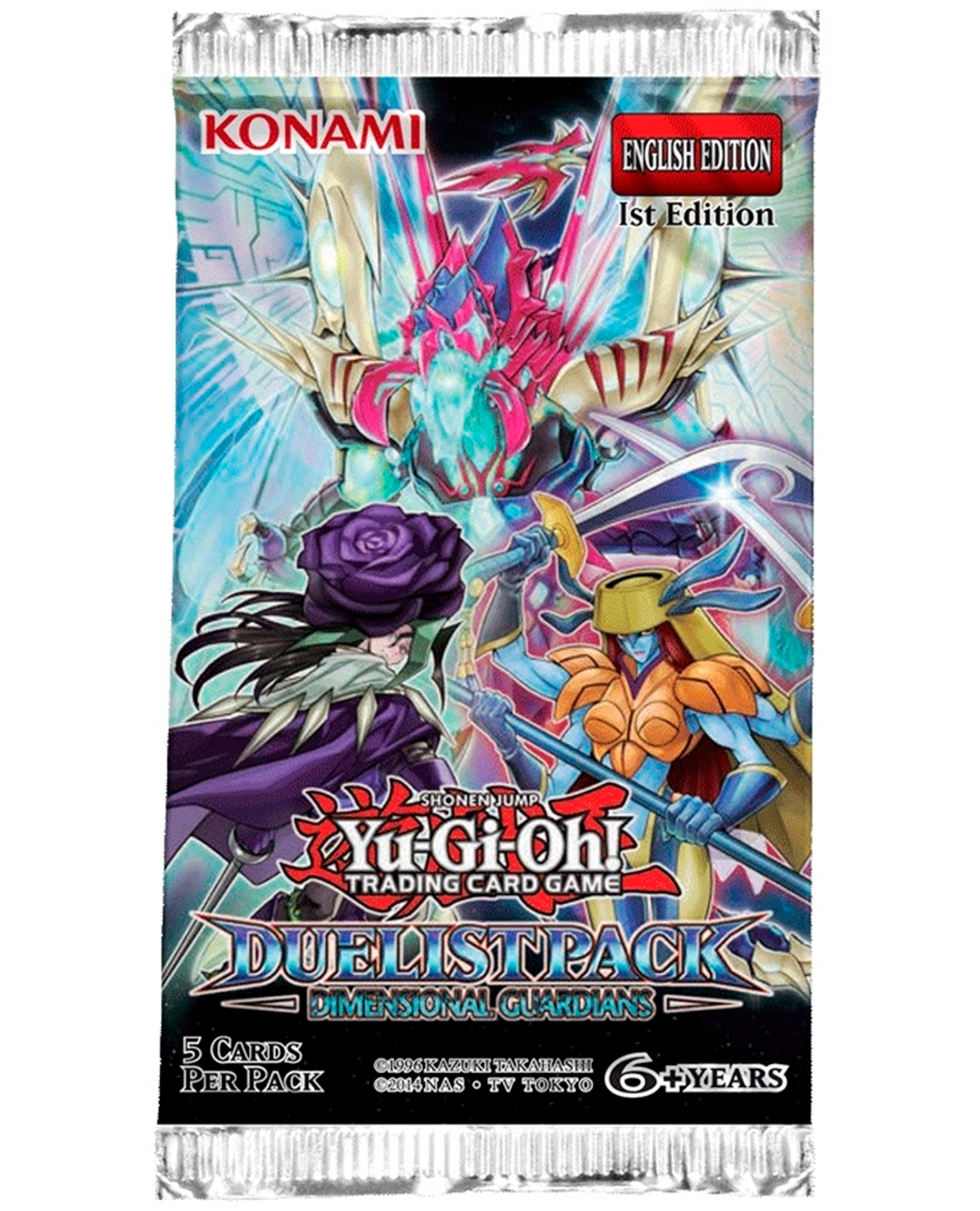 SOBRE YU-GI-OH DUELIST PACK DIMENSIONAL GUARDIANS