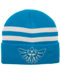 GORRO BEANIE THE LEGEND OF ZELDA TRIFUERZA AZUL