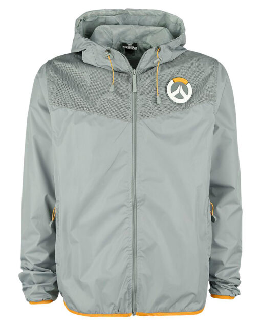 CHAMARRA OVERWATCH LOGO GRIS MEDIANA