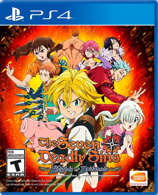 THE SEVEN DEADLY SINS KNIGHTS OF BRITANNIA