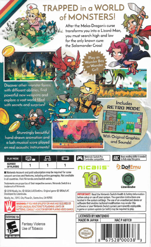 WONDER BOY THE DRAGONS TRAP - Image 2