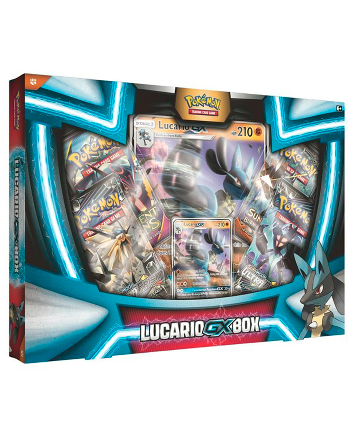 CAJA POKEMON TRADING CARD GAME LUCARIO GX