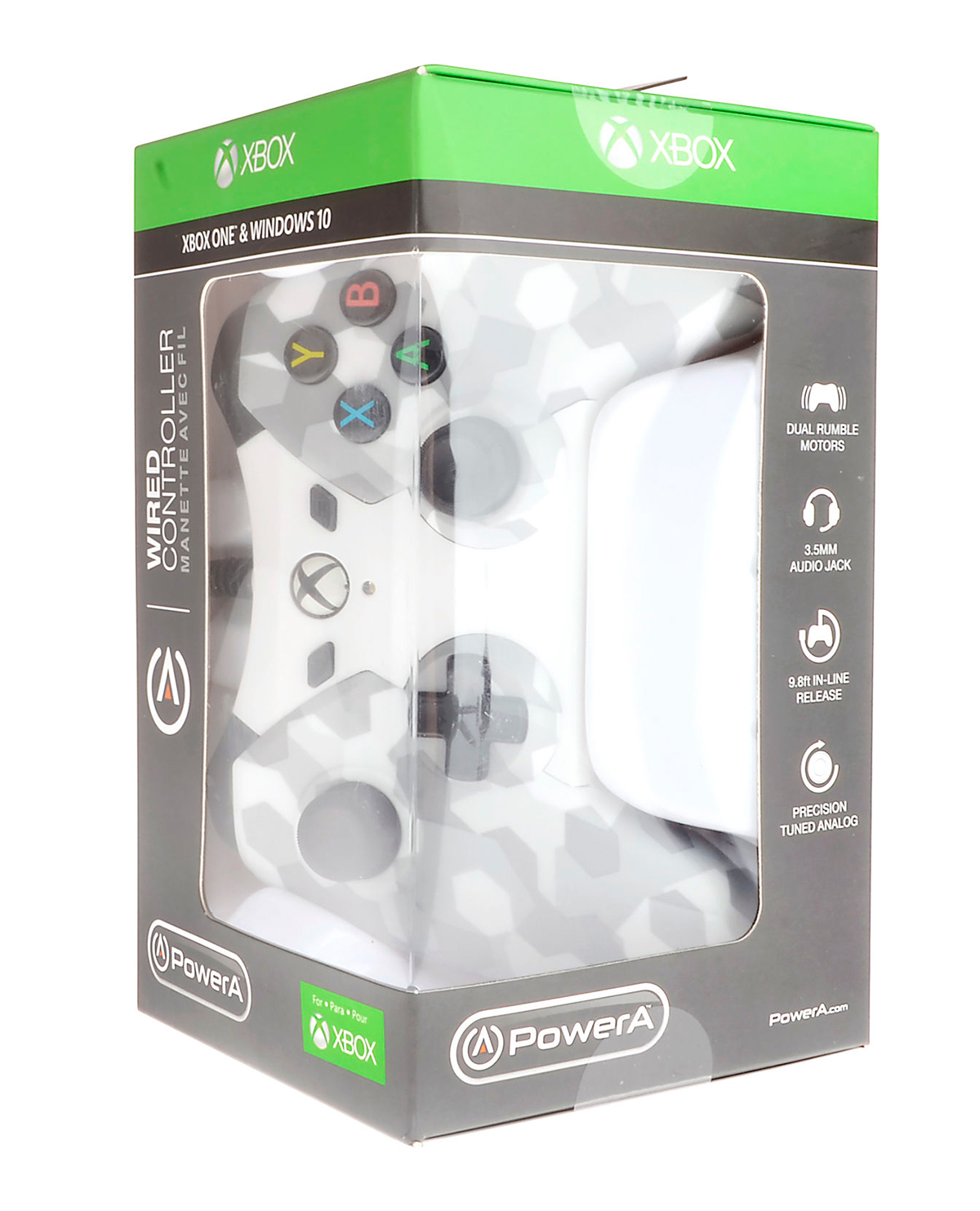 CONTROL XBOX ONE ALAMBRICO POWER A GREY CAMO - Image 2