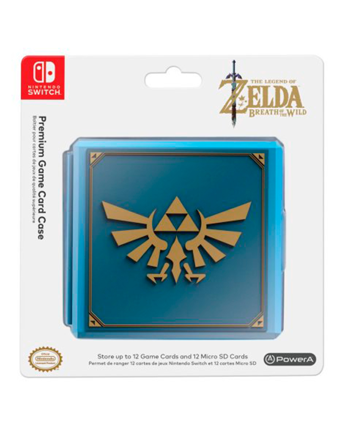 ESTUCHE PARA JUEGOS NINTENDO SWITCH THE LEGEND OF ZELDA BREATH OF THE WILD AZUL - Image 2