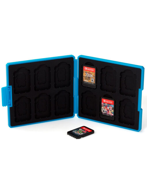 ESTUCHE PARA JUEGOS NINTENDO SWITCH THE LEGEND OF ZELDA BREATH OF THE WILD AZUL - Image 3