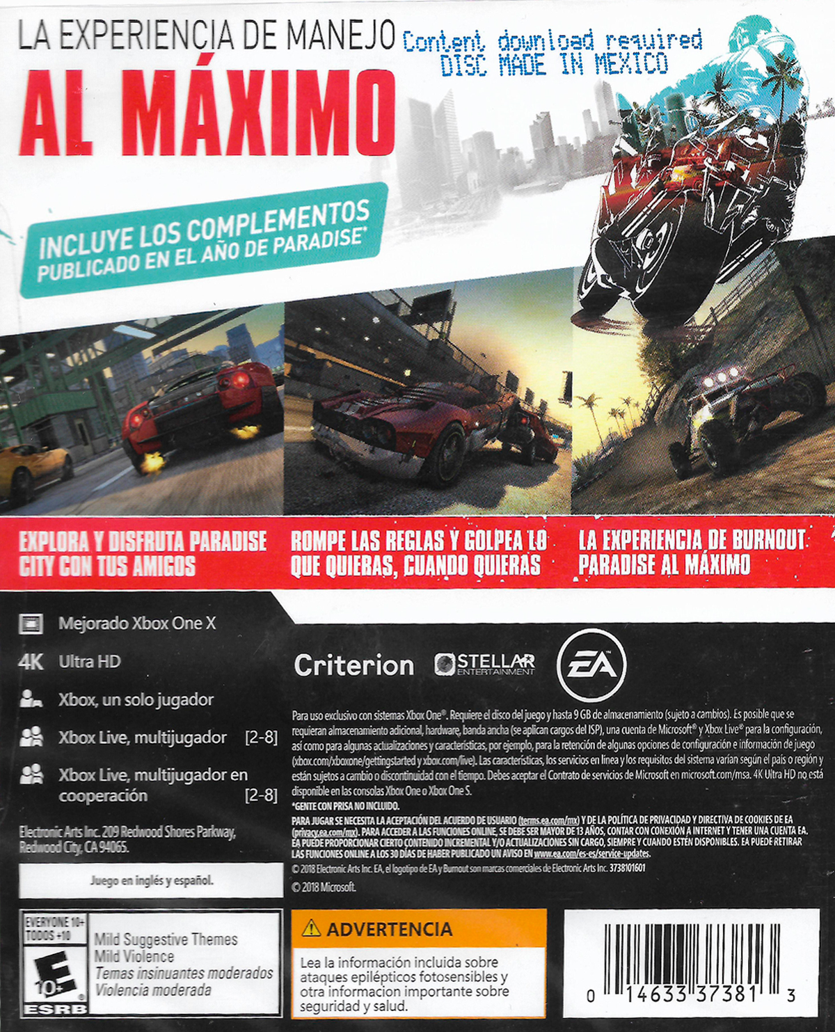 BURNOUT PARADISE REMASTERED – Gameplanet