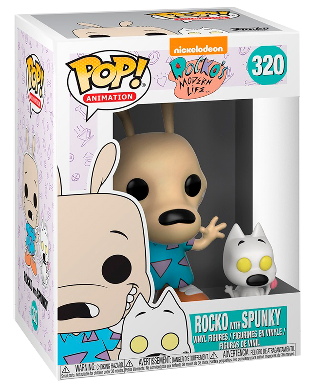 FIGURA POP ROCKOS MODERN LIFE ROCKO Y SPUNKY - Image 2