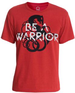 PLAYERA GOD OF WAR BE A WARRIOR ROJA CHICA