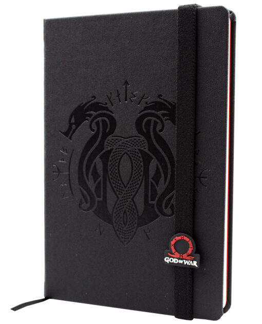 LIBRETA GOD OF WAR NORSE NEGRA
