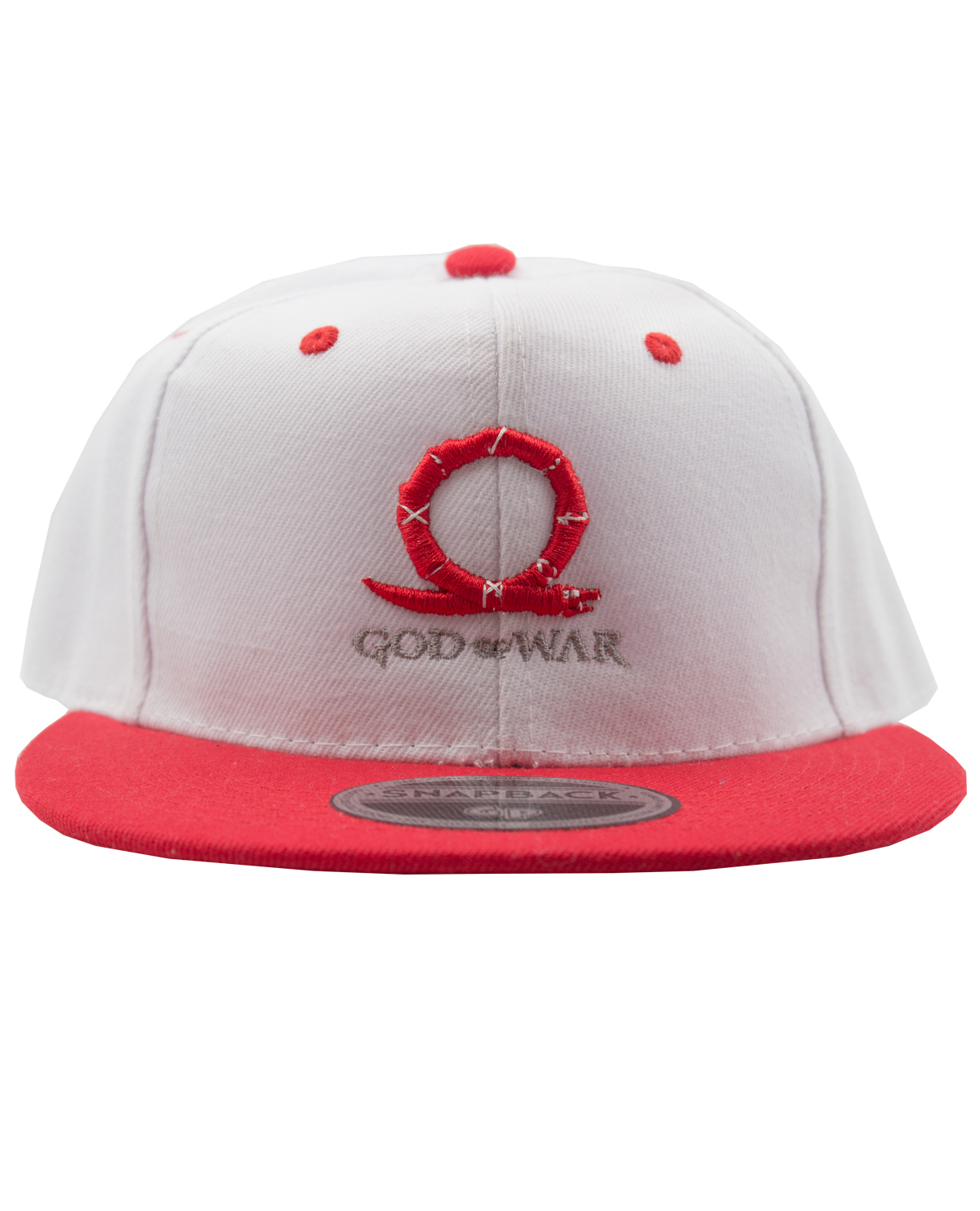 GORRA SNAPBACK GOD OF WAR LOGO VERTICAL BLANCA - Image 2