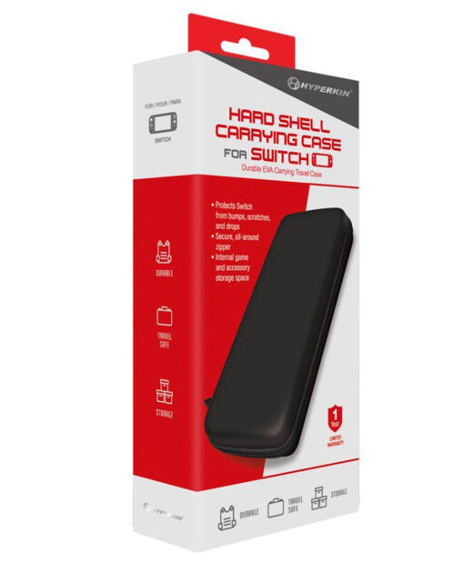 ESTUCHE RIGIDO NINTENDO SWITCH HYPERKIN NEGRO - Image 3