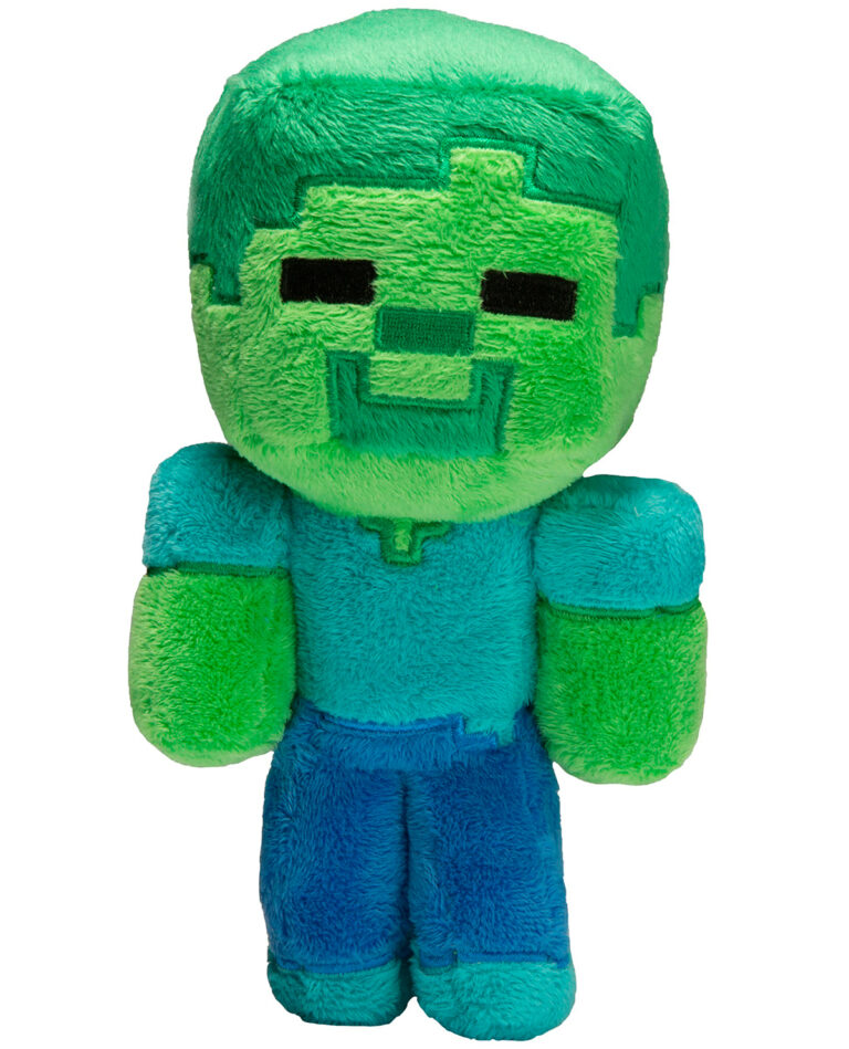 PELUCHE MINECRAFT BABY ZOMBIE 22 CM