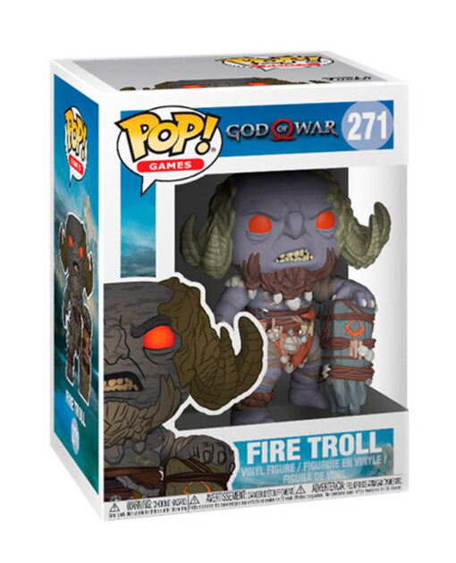 FIGURA POP GOD OF WAR FIRETROLL - Image 2