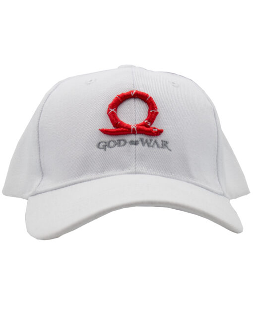 GORRA CLASICA GOD OF WAR LOGO VERTICAL BLANCA - Image 2