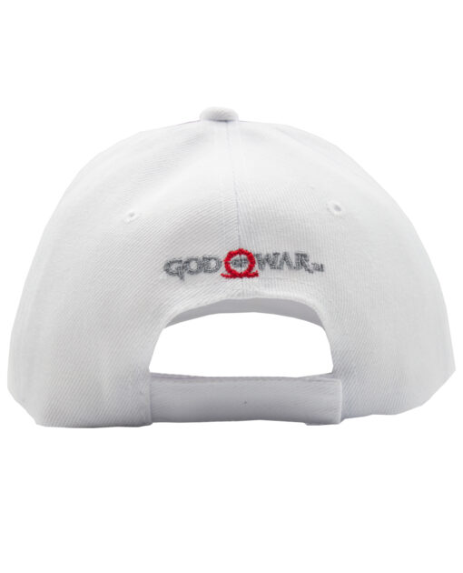 GORRA CLASICA GOD OF WAR LOGO VERTICAL BLANCA - Image 3