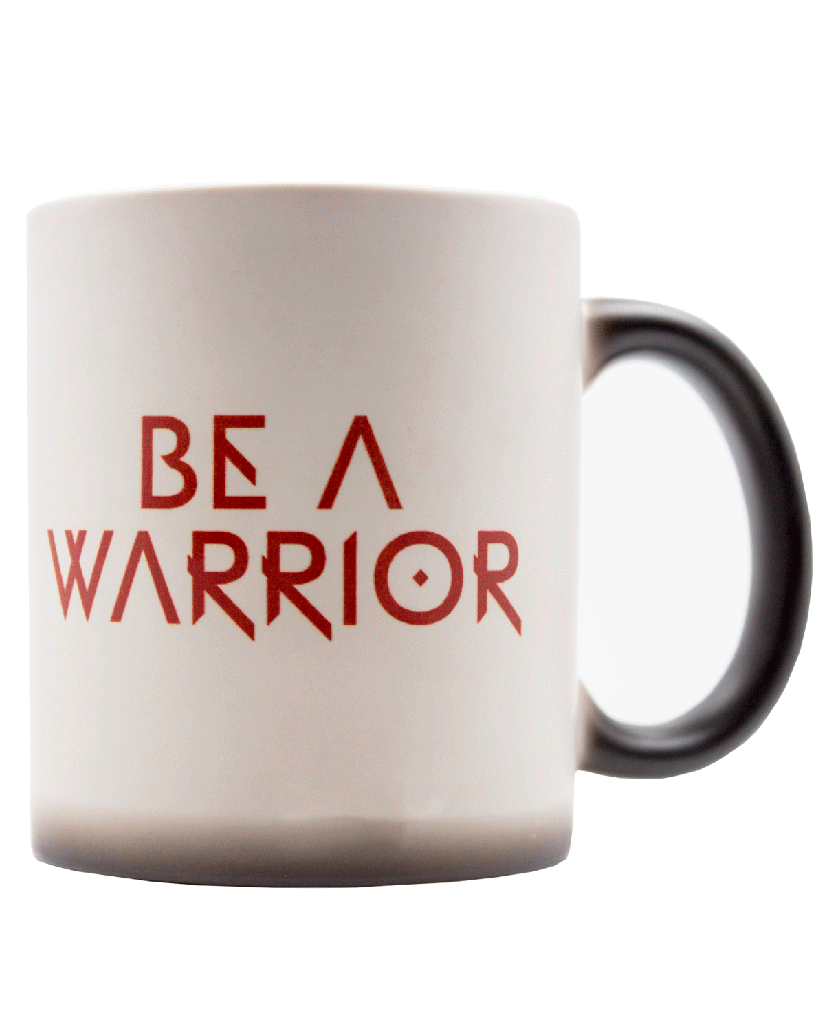 TAZA DE CERAMICA GOD OF WAR BE A WARRIOR SENSIBLE AL CALOR NEGRA - Image 3