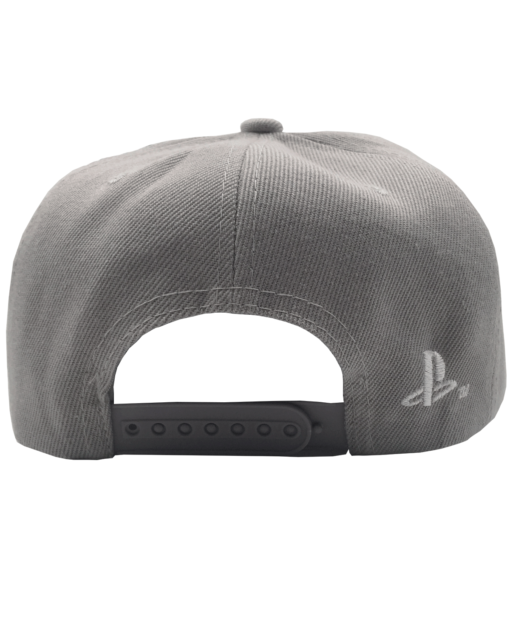 GORRA SNAPBACK PLAYSTATION ICONOS RETRO GRIS - Image 2