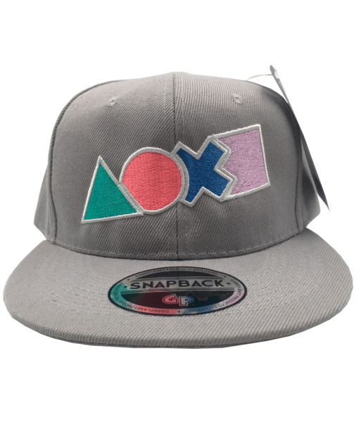 GORRA SNAPBACK PLAYSTATION ICONOS RETRO GRIS - Image 3