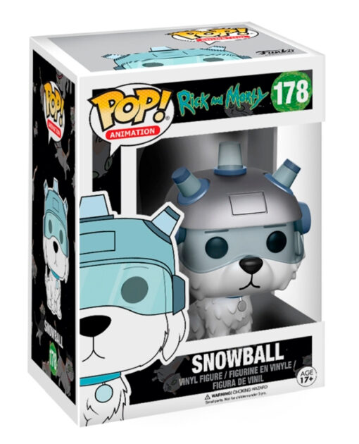 FIGURA POP RICK AND MORTY SNOWBALL - Image 2