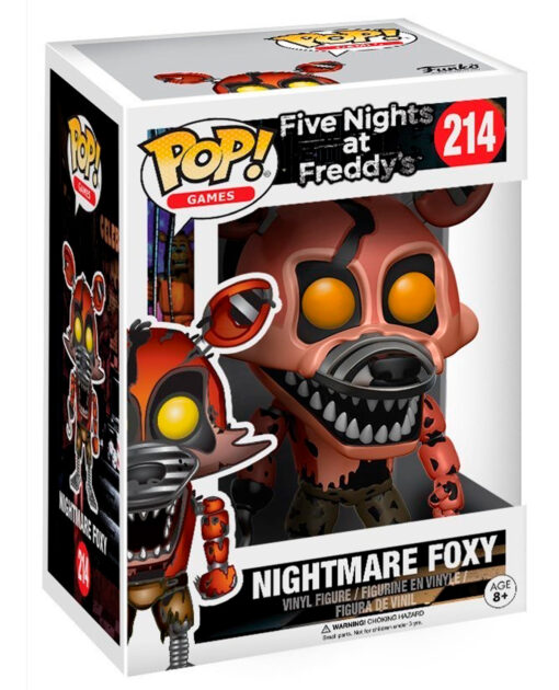 FIGURA POP FIVE NIGHTS AT FREDDY S NIGHTMARE FOXY - Image 2