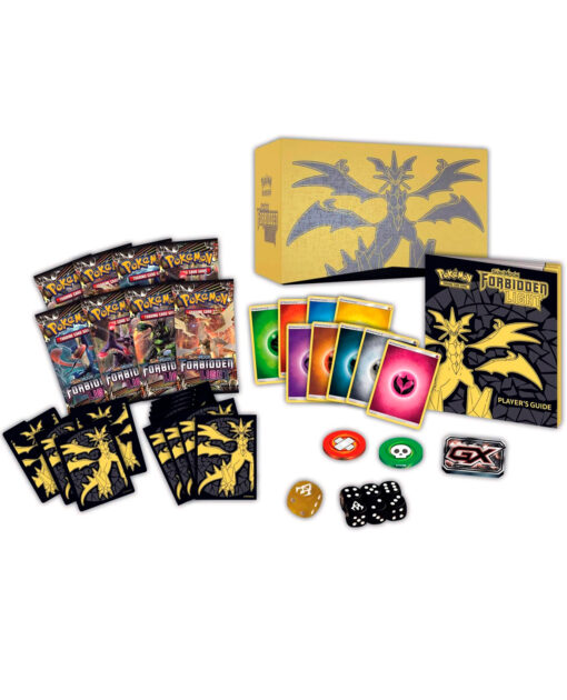 CAJA POKEMON TRADING CARD GAME SUN AND MOON FORBIDDEN LIGHT ELITE TRAINER - Image 2