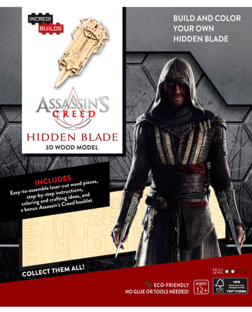 ROMPECABEZAS 3D DE MADERA ASSASSINS CREED - Image 2