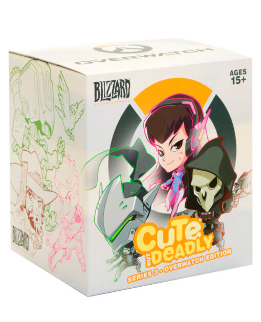 FIGURA MISTERIOSA OVERWATCH CUTE BUT DEADLY SERIE 3 - Image 2