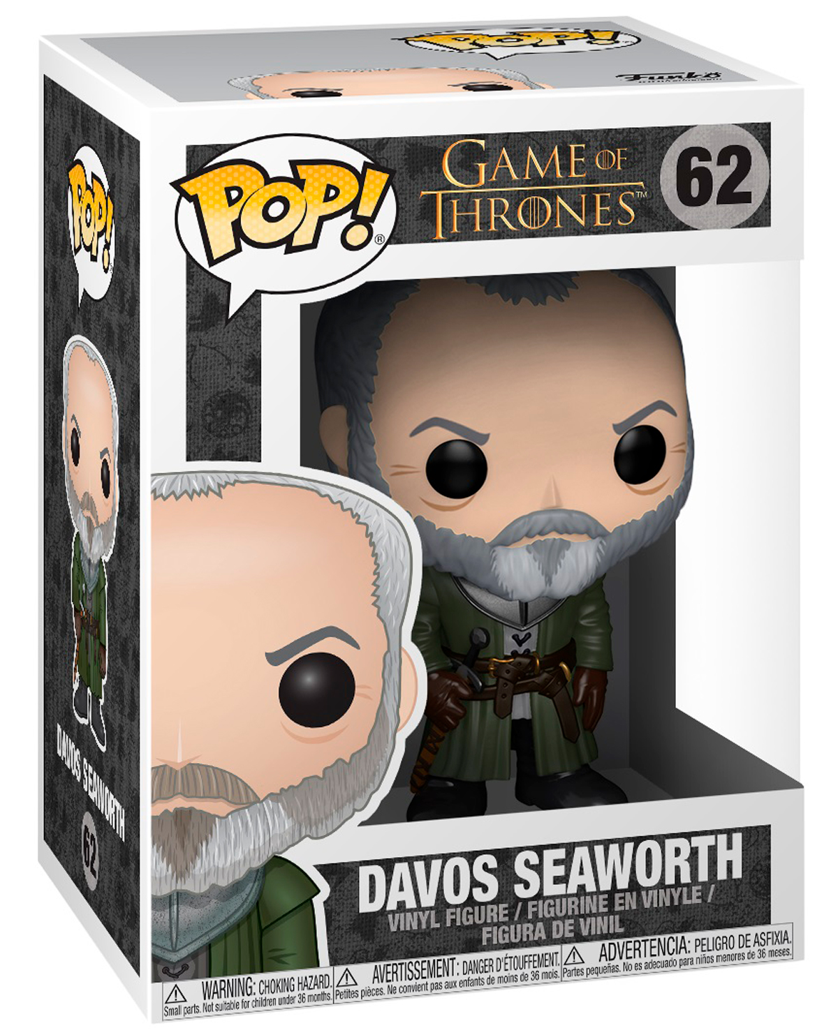 FIGURA POP GAME OF THRONES DAVOS SEAWORTH - Image 2