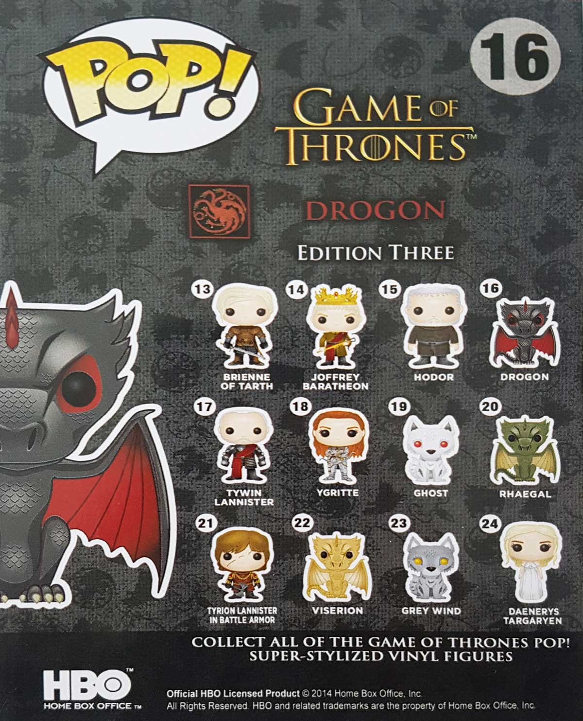 FIGURA POP GAME OF THRONES DROGON - Image 3