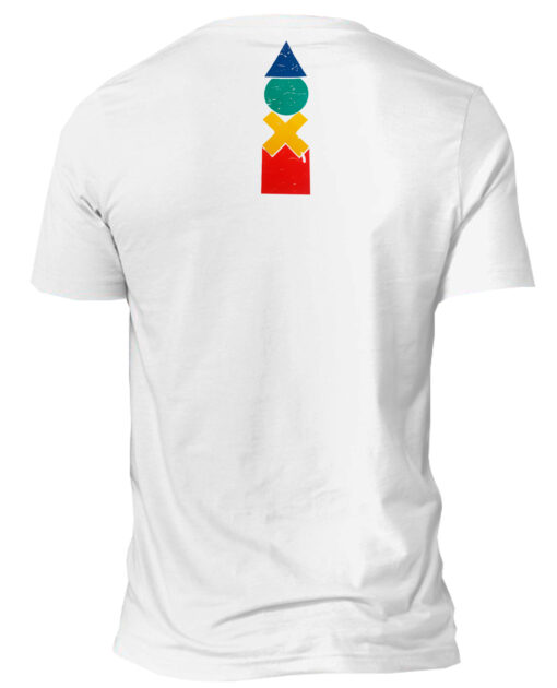 PLAYERA PLAYSTATION LOGO RETRO BLANCA MEDIANA - Image 2