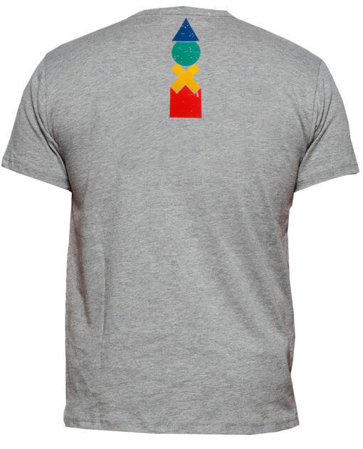 PLAYERA PLAYSTATION LOGO RETRO GRIS EXTRA GRANDE - Image 2
