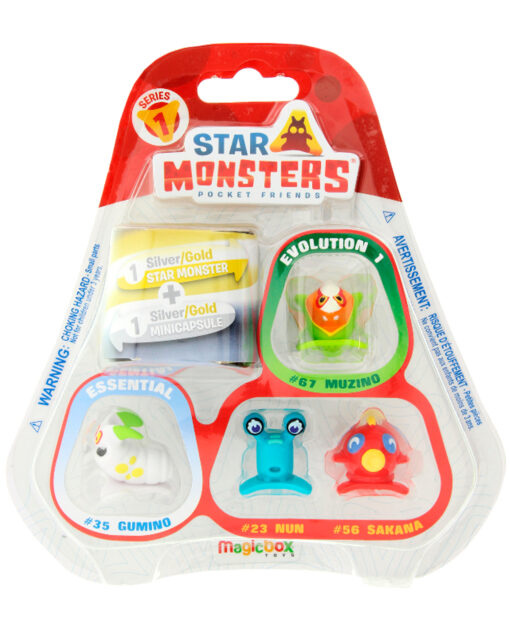 PAQUETE STAR MONSTERS SERIE 1 - Image 2