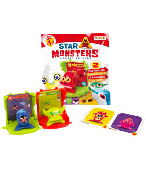 SOBRE MINI CAPSULA STAR MONSTERS SERIE 1