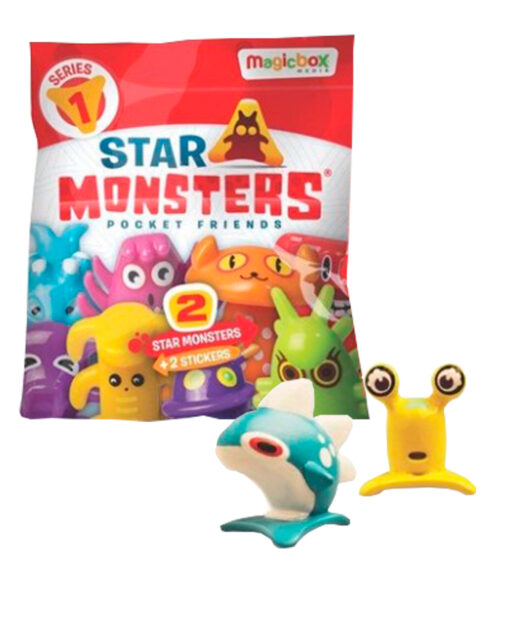 SOBRE FIGURAS STAR MONSTERS SERIE 1