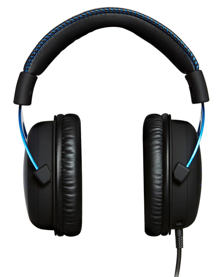 HEADSET PLAYSTATION 4 HYPERX CLOUD NEGRO Y AZUL