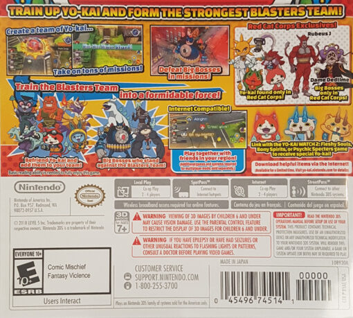 YO KAI WATCH RED CAT BLASTERS - Image 2