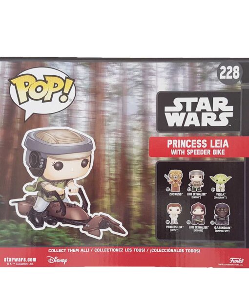 FIGURA POP STAR WARS PRINCESS LEIA WITH SPEEDER BIKE - Image 2