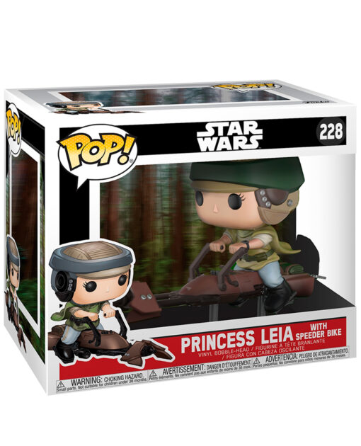 FIGURA POP STAR WARS PRINCESS LEIA WITH SPEEDER BIKE - Image 3