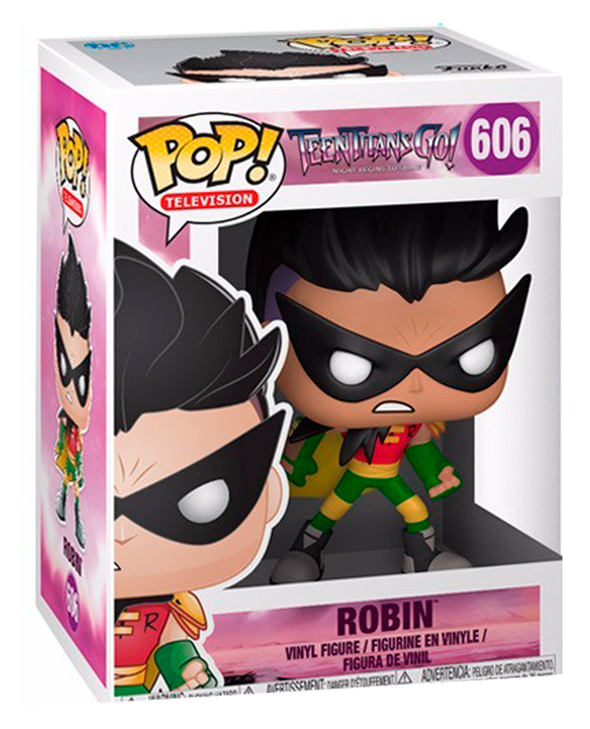 FIGURA POP TEEN TITANS GO NIGHT BEGINS TO SHINE ROBIN - Image 2