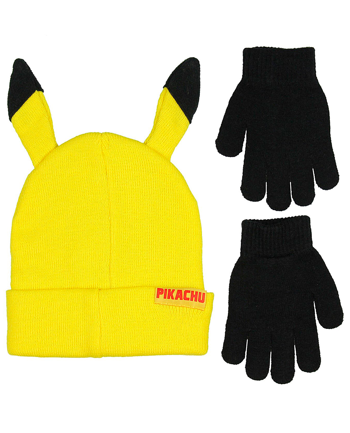 GORRO BEANIE CON GUANTES POKEMON PIKACHU - Image 2