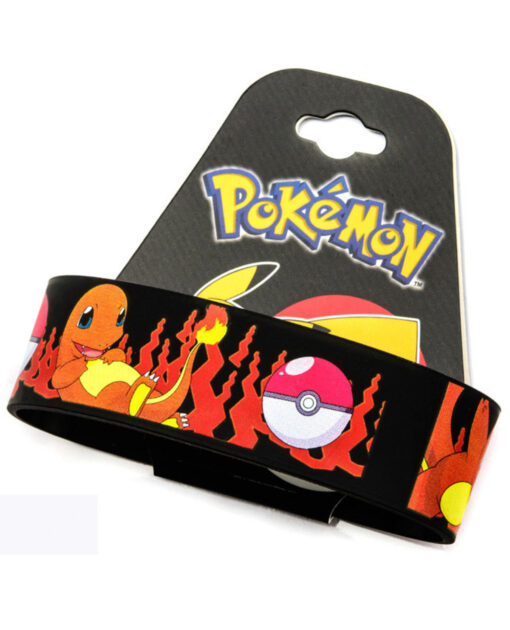 PULSERA NEGRA POKEMON CHARMANDER - Image 2